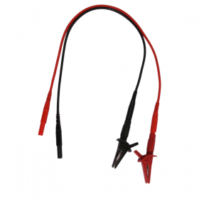 Safety plug to Croc clip lead