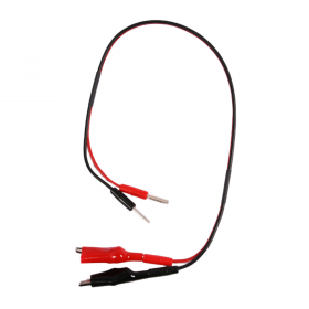Safety plug to 50cm with croc clip